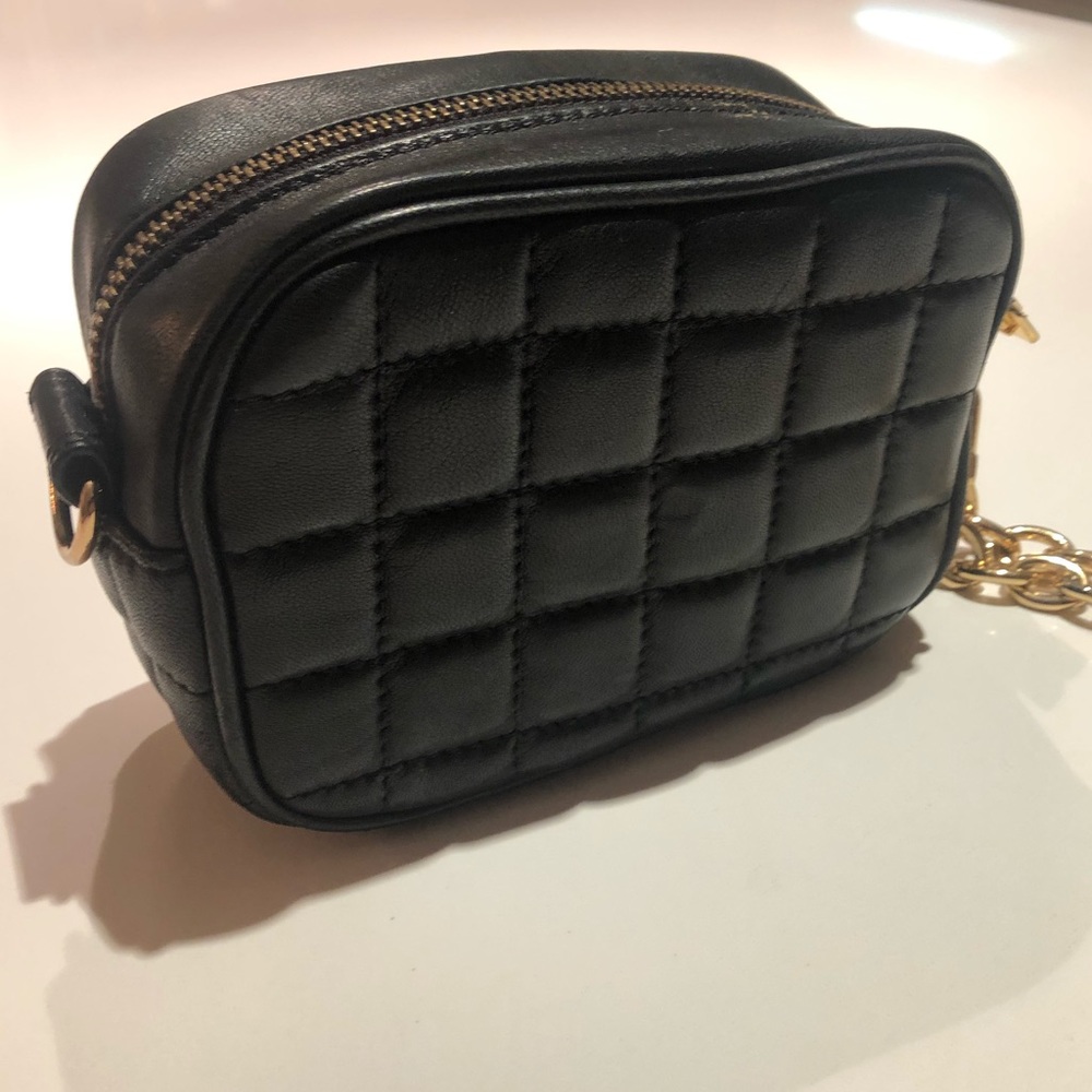 Black BCBG wristlet